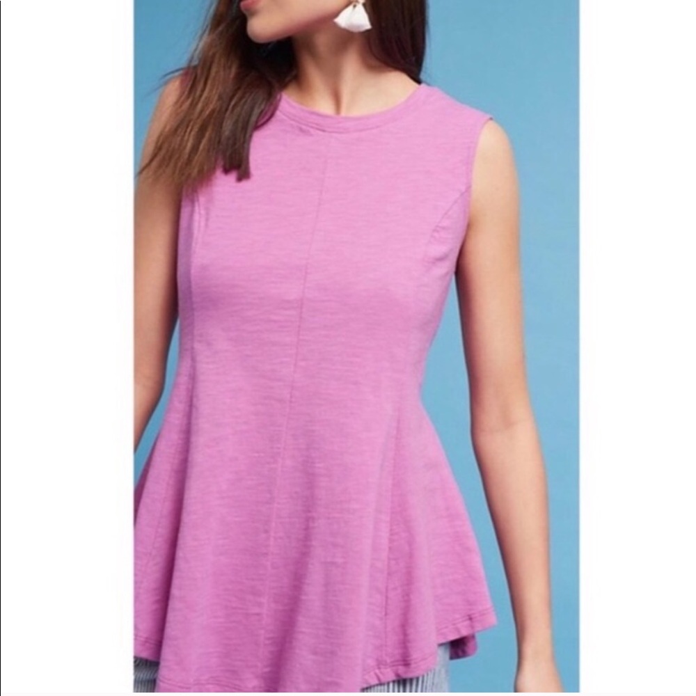 4️⃣for💲4️⃣0️⃣ Eri + Ali Anthropologie peplum tank